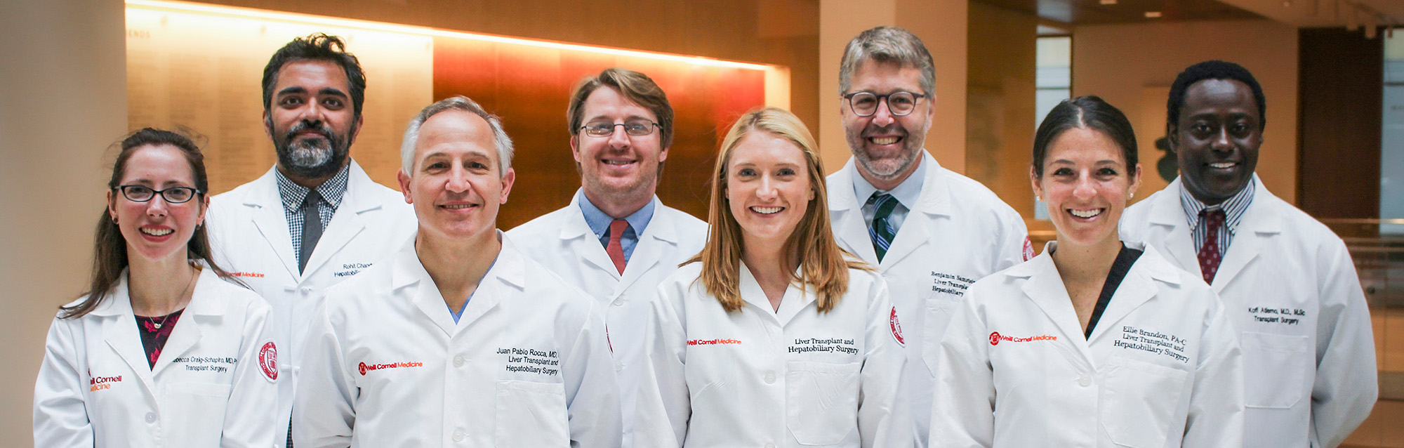 Group photo of the Liver Transplantation, Hepatobiliary & Pancreatic Surgery team