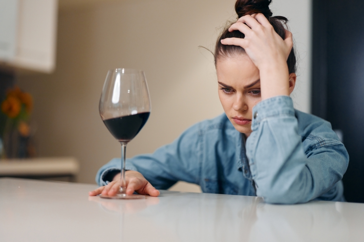 Desperate Woman Depressed, Alone, and Drunk: Exploring Loneliness and Addiction in a Troubled Life